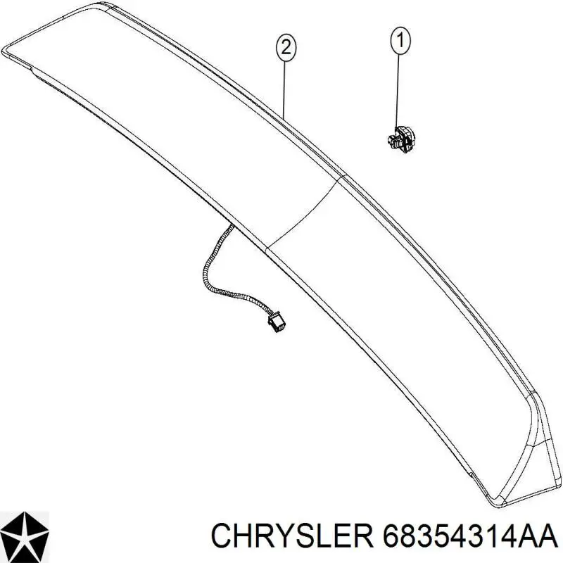 68354314AA Chrysler 