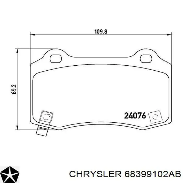 68399102AB Chrysler 