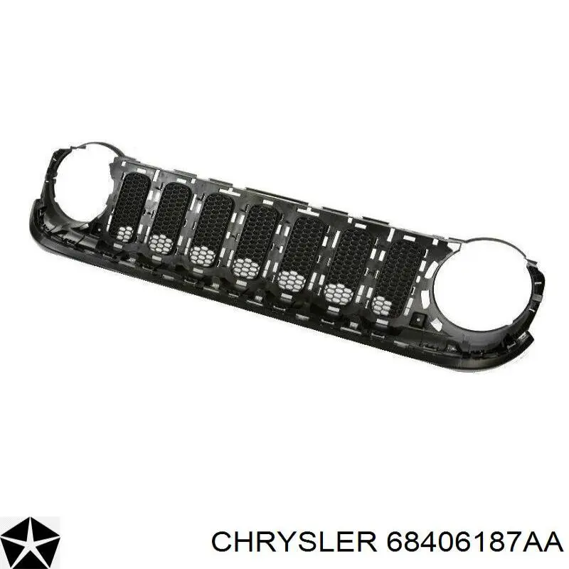 68406187AA Chrysler Решітка радіатора