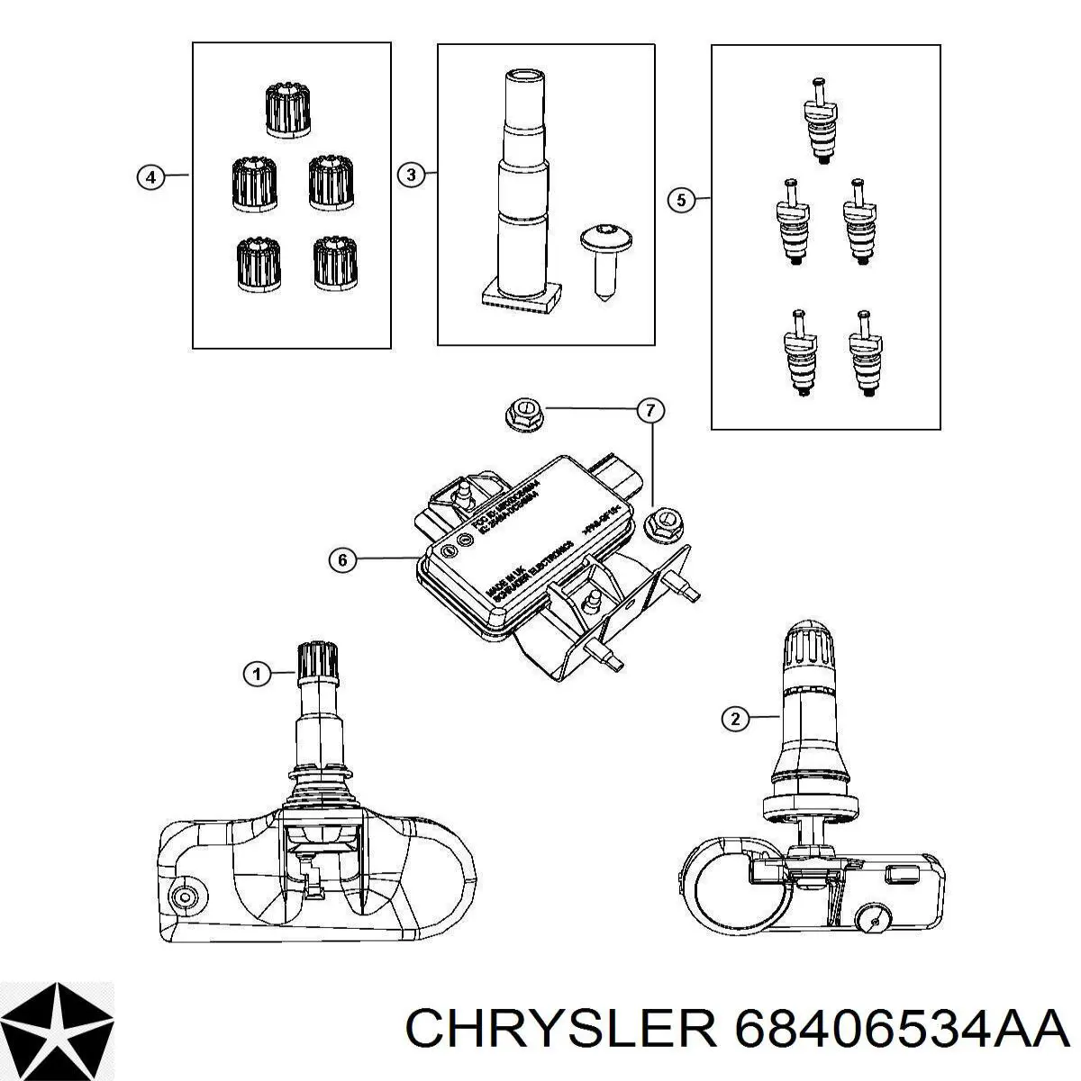  68406534AA Chrysler