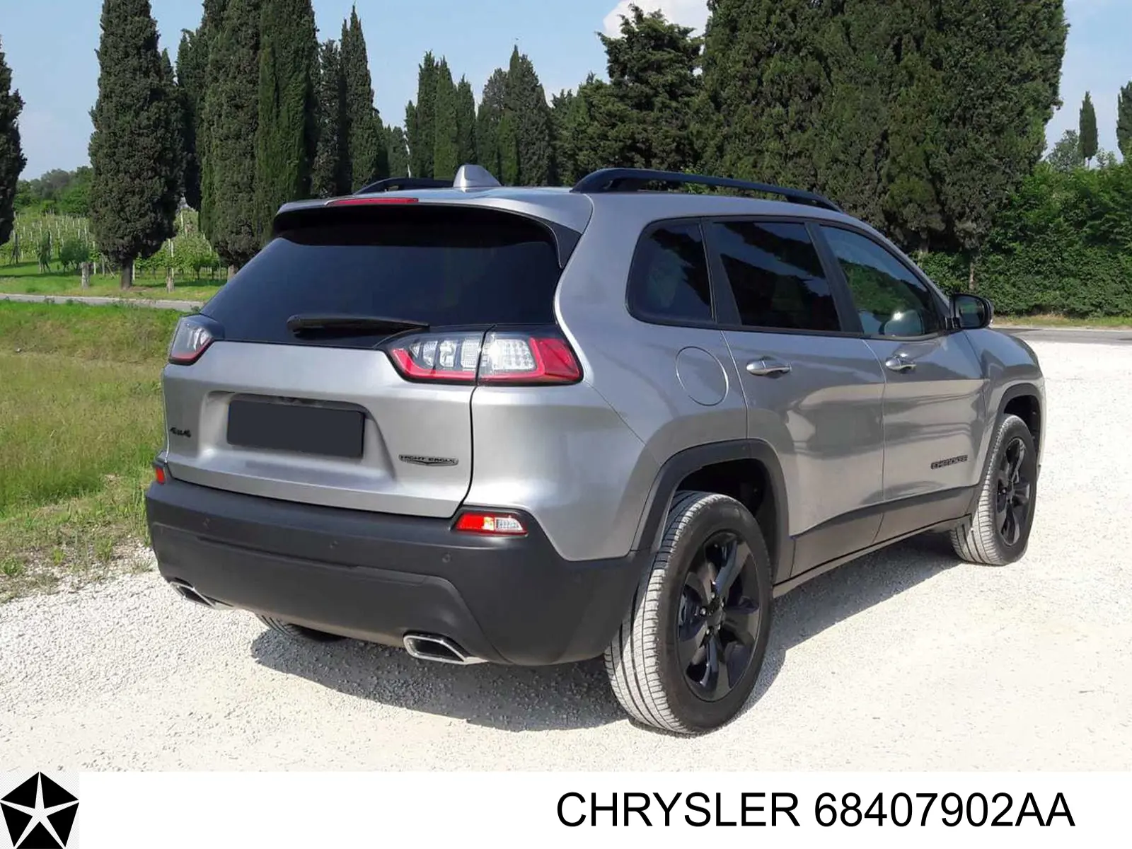 Бампер задній, права частина Chrysler 68407902AA ціна, від 37.80 USD