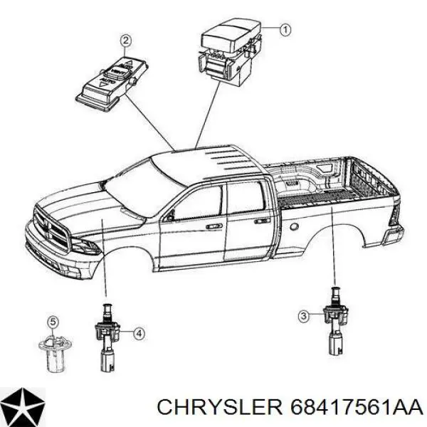  68417561AA Chrysler