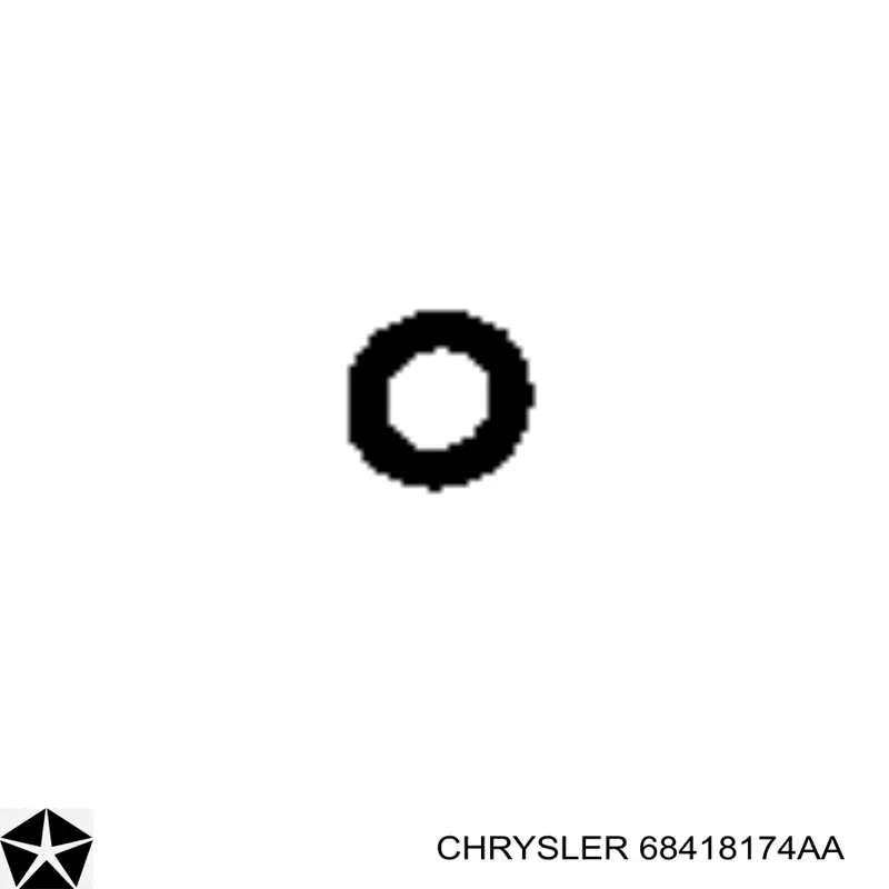 Купити 68418174AA Chrysler Шланг кондиціонера, від випарника до компресора