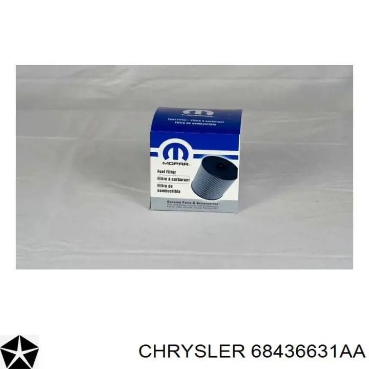 Фільтр тонкого очищення палива Chrysler 68436631AA ціна, від 106.24 USD