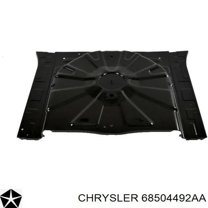 68504492AA Chrysler Днище багажника / ніша запасного колеса