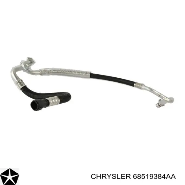 Шланг кондиціонера, від компресора до радіатора Chrysler 68255584AA ціна, від 185.38 USD