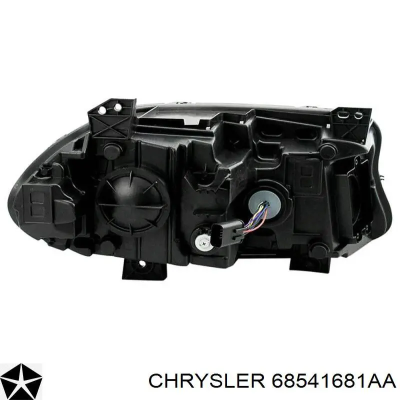 68541681AA Chrysler Фара дальнього світла в зборі