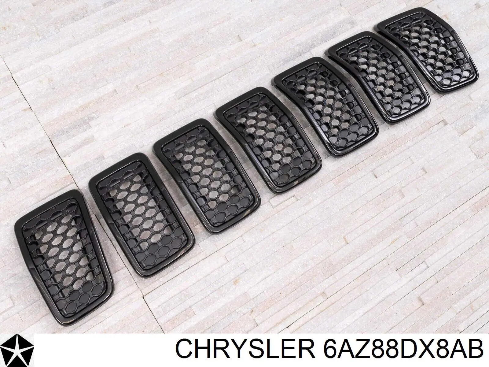 Облицювання радіатора Chrysler 6AZ88DX8AB ціна, від 92.80 USD