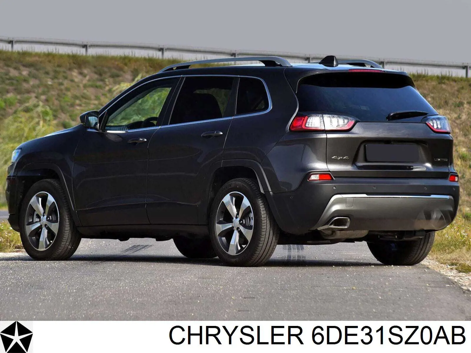  Молдинг заднього бампера Jeep Cherokee 