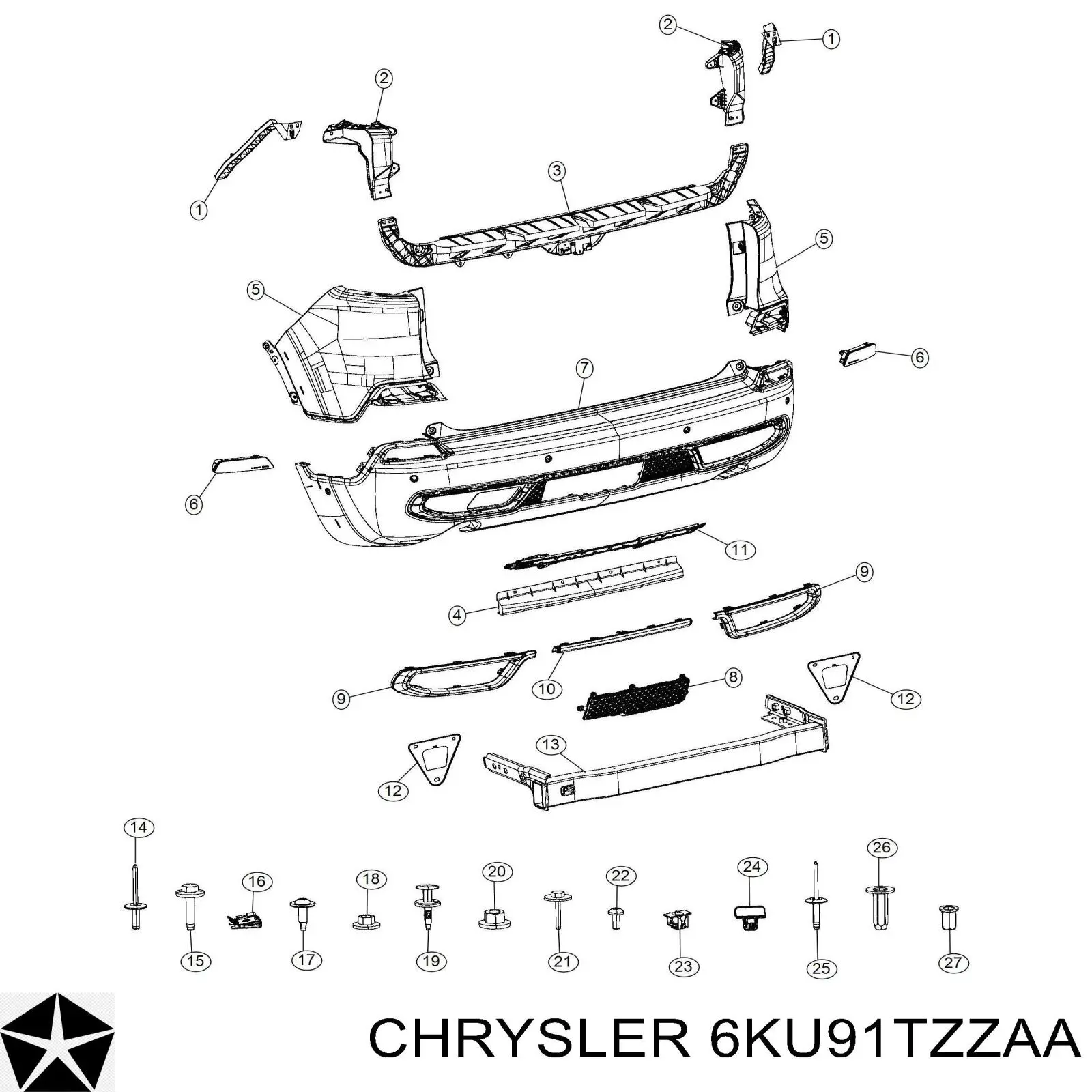 6KU91TZZAA Chrysler 