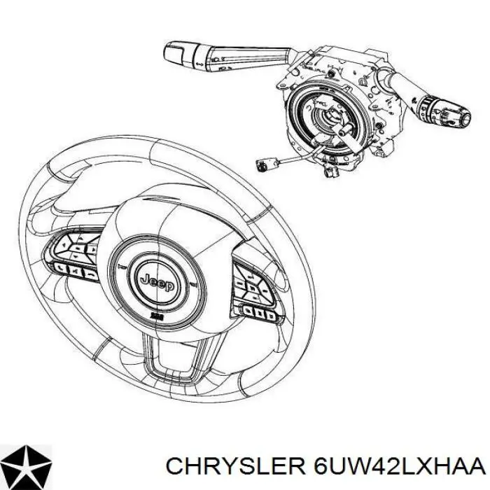 Перемикачі Chrysler 6BZ87LXHAB ціна, від 77.62 USD