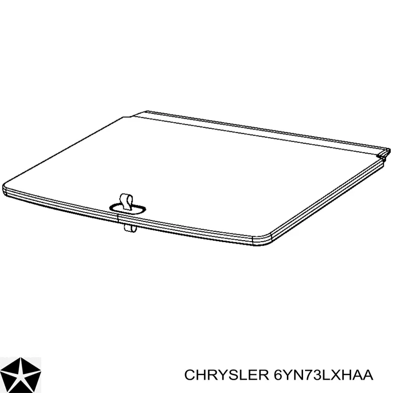 Купити 6YN73LXHAA Chrysler Облицювання багажного відсіку нижнє