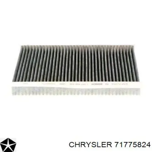 Фільтр повітряний обігрівача Chrysler 71775824 ціна, від 5.01 USD