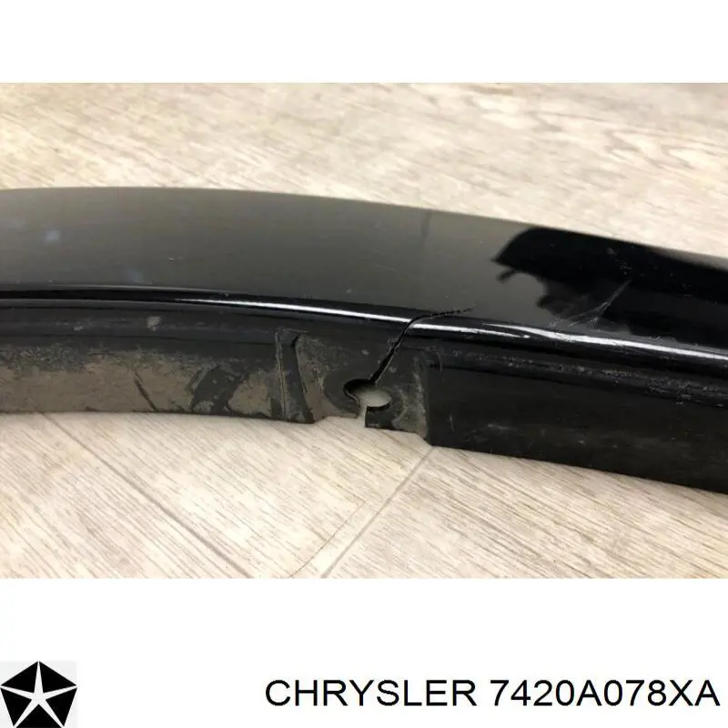 Молдинг арки крила переднього, правий Chrysler 7420A078XA ціна, від 648.02 USD