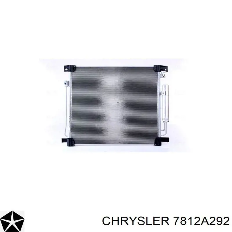 Конденсатор кондиціонера Chrysler 7812A292 ціна, від 115.06 USD