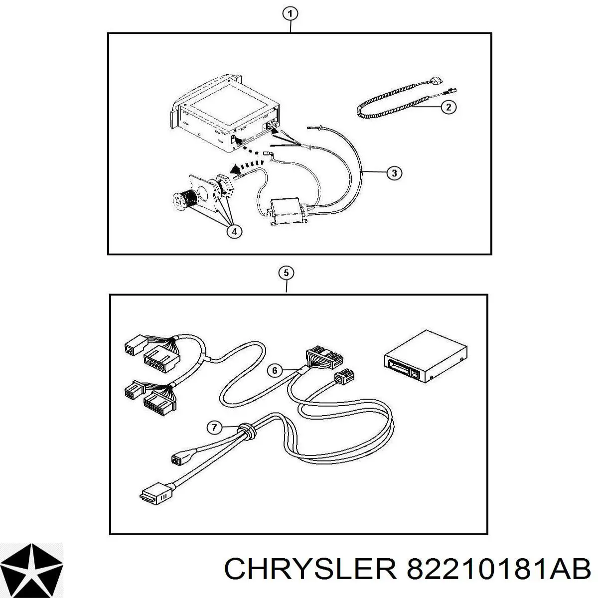  Chrysler 82210181AB ціна, від  USD