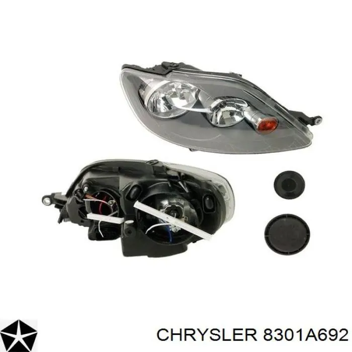 Купити 8301A692 Chrysler Права блок фара
