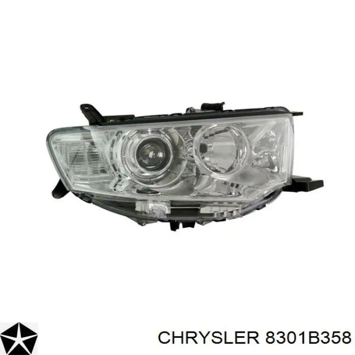 8301B358 Chrysler Основна фара - вставка