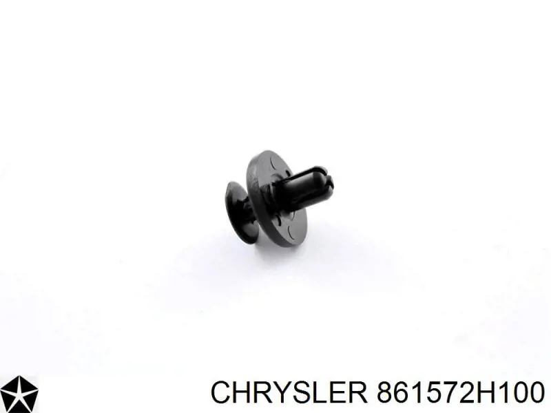 Пістон (кліп) кріплення молдинга лобового скла 861572H100 Chrysler