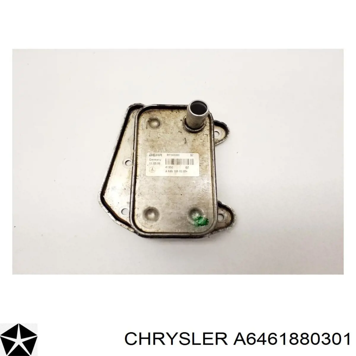 Радіатор масляний Chrysler A6461880301 ціна, від 22.57 USD