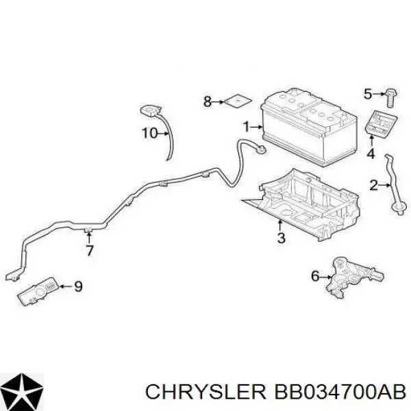 Купити BB034600AA Chrysler Генератор