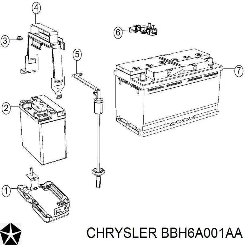  BBH6A001AA Chrysler