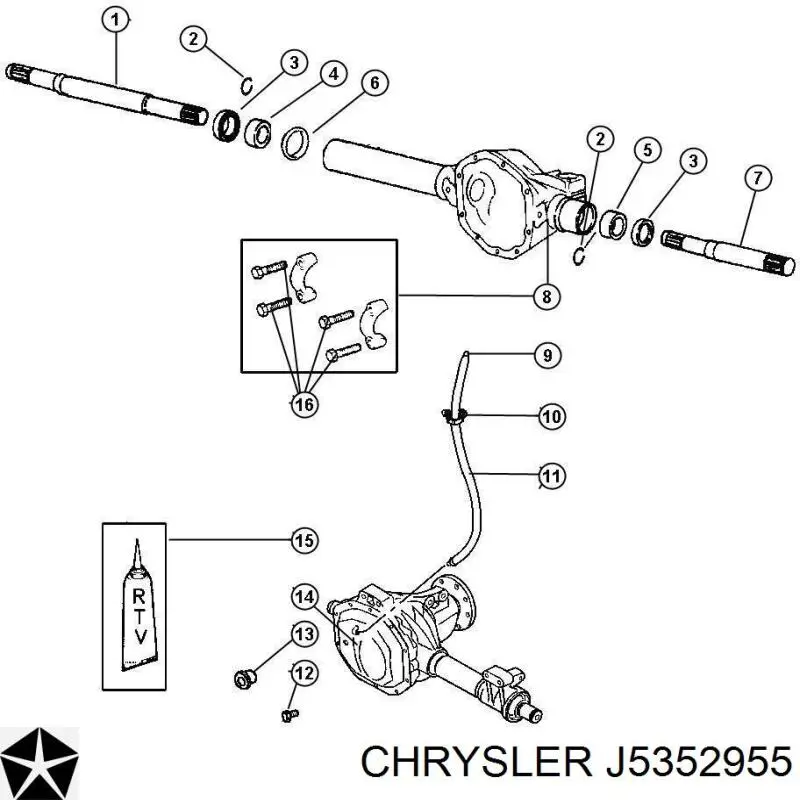  J5352955 Chrysler