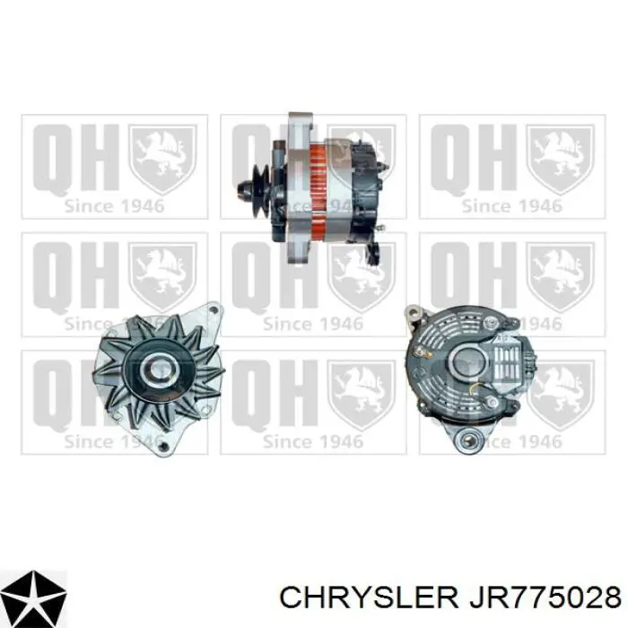 Генератор Chrysler JR775028 ціна, від 49.86 USD