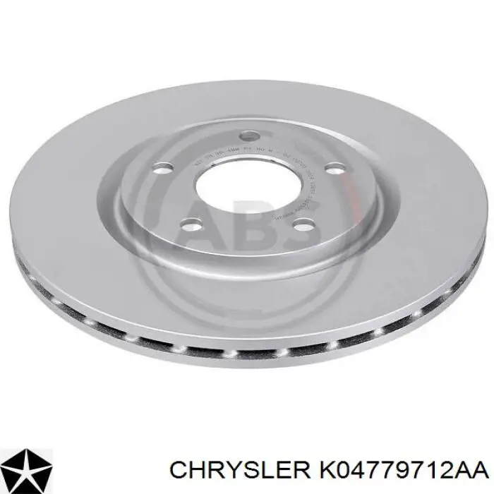 Купити K04779712AA Chrysler Ротор гальмівний