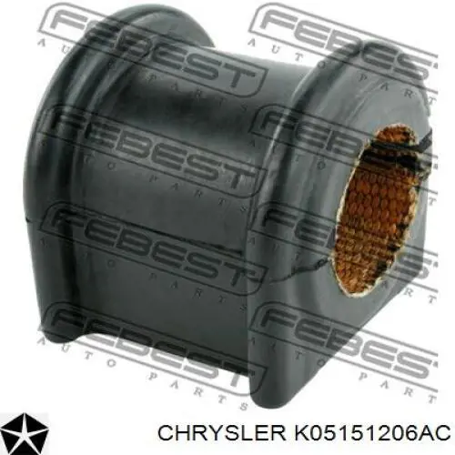 K05151206AC Chrysler Гумка заднього стабілізатора