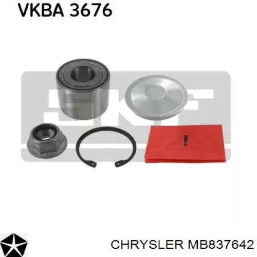 Ліва піввісь MB837642 Chrysler