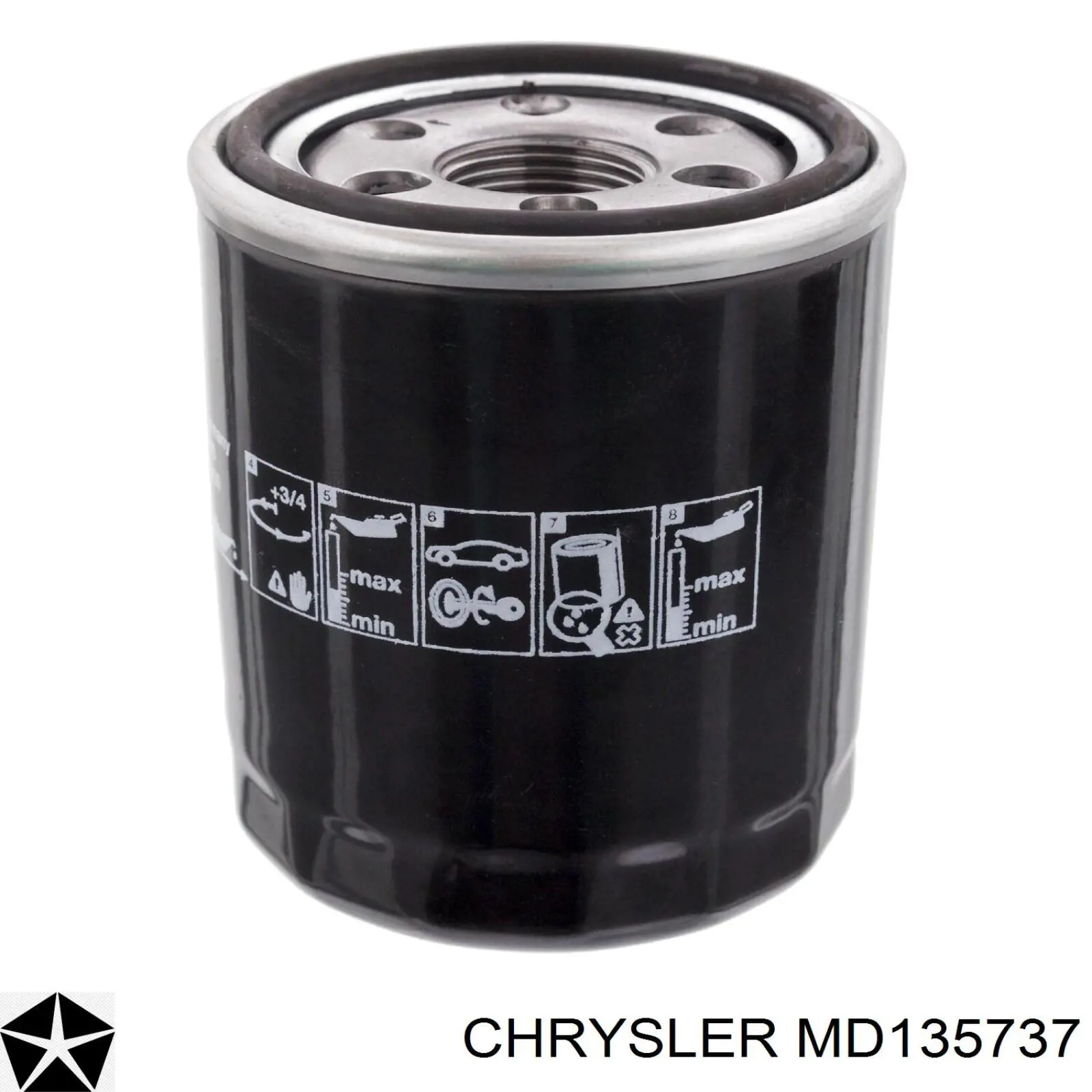 MD135737 Chrysler фільтр масляний