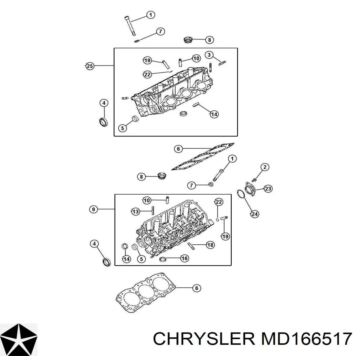  MD166517 Chrysler