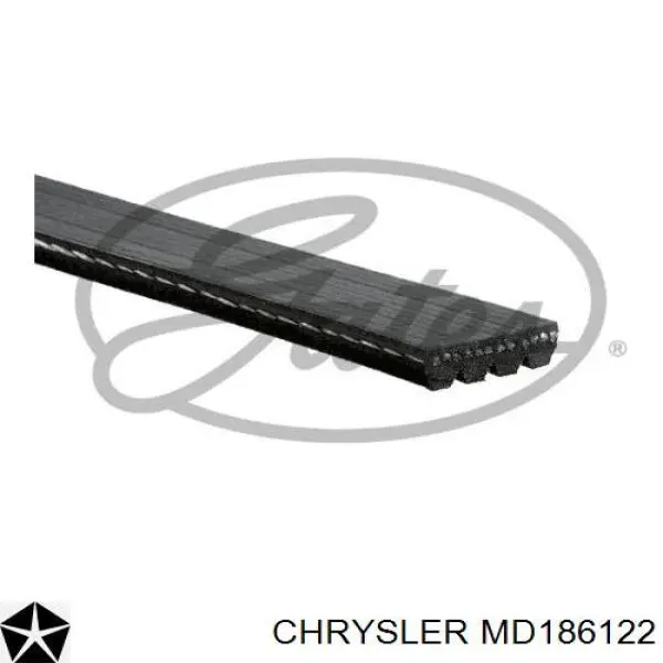 MD186122 Chrysler ремінь приводний, агрегатів