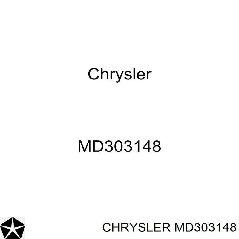 MD303148 Chrysler прокладка клапанної кришки двигуна