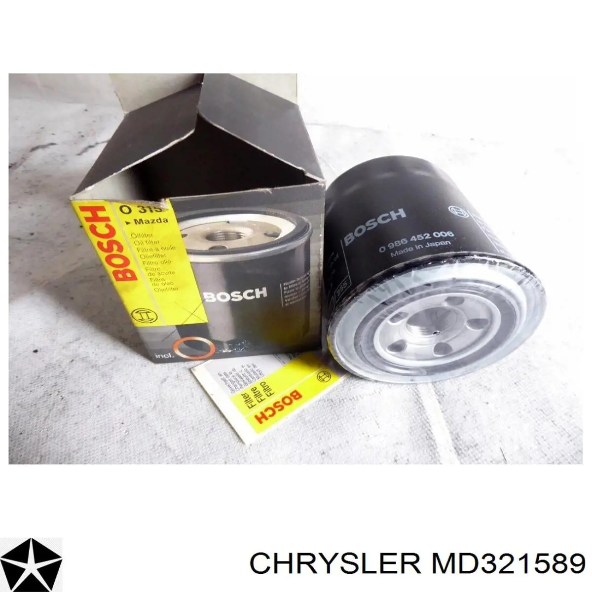 MD321589 Chrysler Фільтр масляний