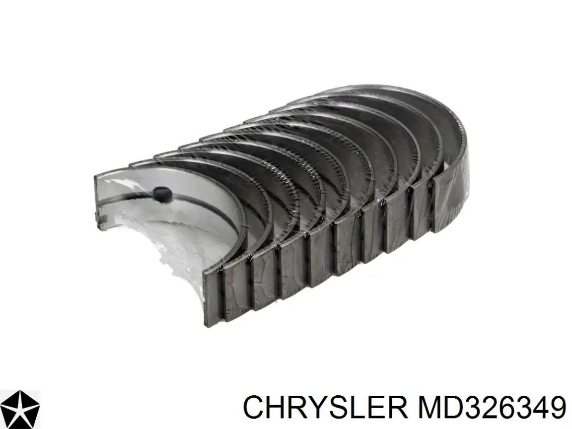 MD326349 Chrysler Підшипник ковзання клонували