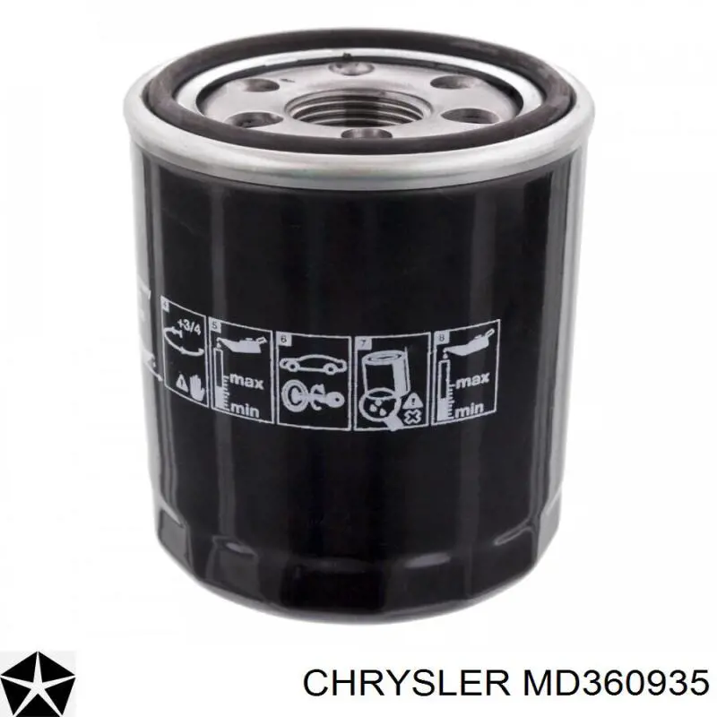 MD360935 Chrysler фільтр масляний