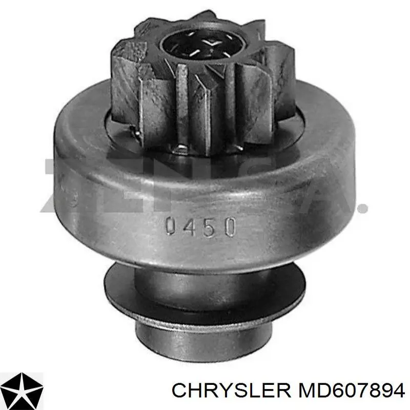 Бендикс стартера MD607894 Chrysler