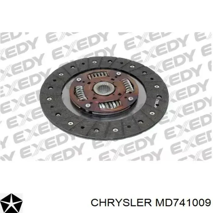 Зчеплення Chrysler MD741009 ціна, від 47.34 USD