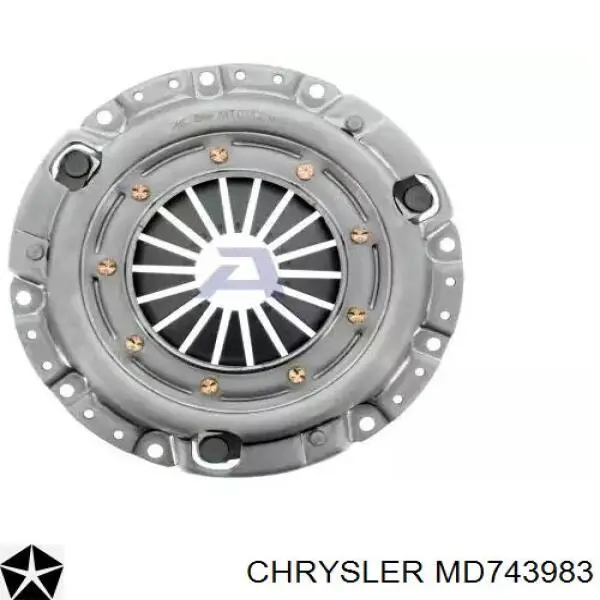 Пелюстковий кошик зчеплення Chrysler MD743983 ціна, від 61.51 USD