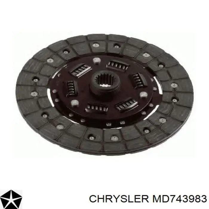 Корзина зчеплення MD743983 Chrysler