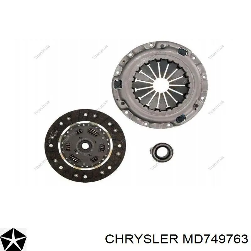 Пелюстковий кошик зчеплення Chrysler MD749763 ціна, від 42.12 USD