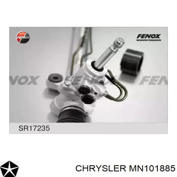 MN101885 Chrysler ремкомплект рульової рейки (механізму г/у, (комплект ущільнень))
