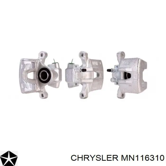 MN116310 Chrysler Супорт гальмівний задній правий