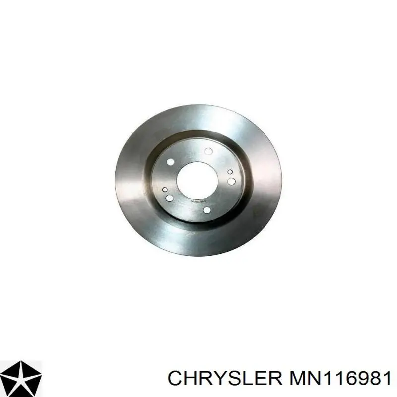 MN116981 Chrysler Гальмо дискове переднє