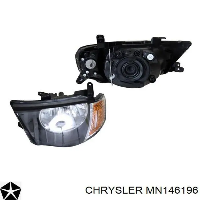 Фара права MN146196 Chrysler