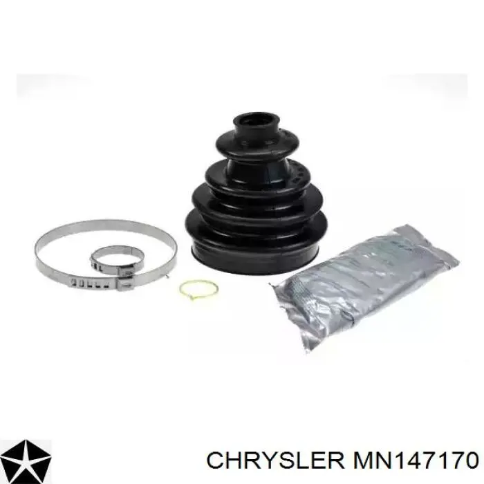 Пильник шарніра кутових швидкостей зовнішній передній Chrysler MN147170 ціна, від 19.11 USD