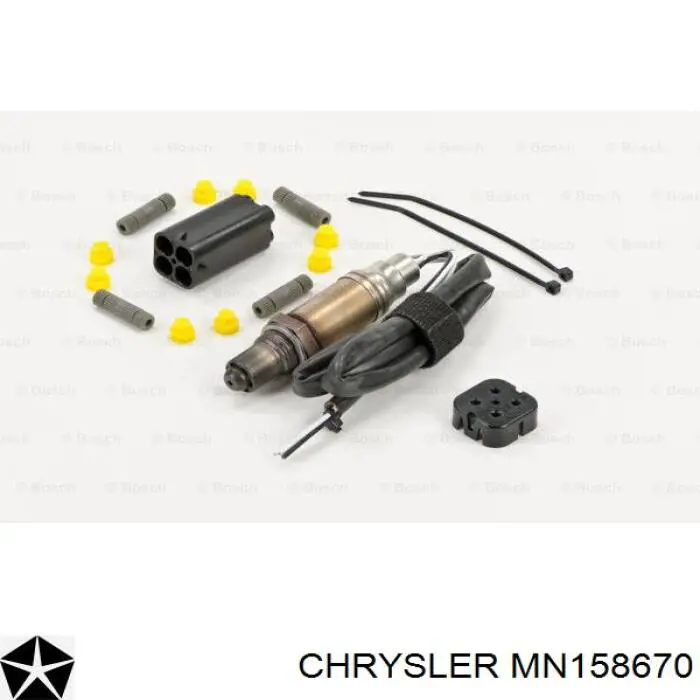 Лямбда зонд до каталізатора, правий Chrysler MN158670 ціна, від 63.27 USD