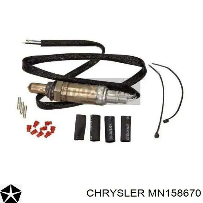 Лямбда-зонд, датчик кисню до каталізатора, правий MN158670 Chrysler